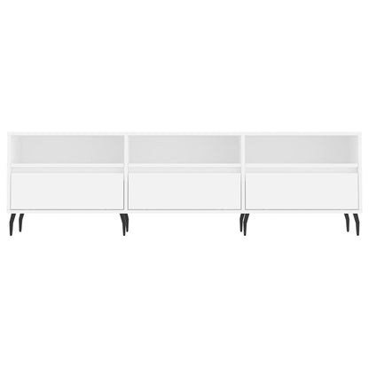 TV Cabinet White 150x30x44.5 cm Engineered Wood