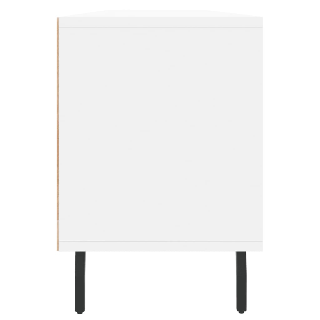 TV Cabinet White 150x30x44.5 cm Engineered Wood