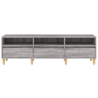 TV Cabinet Grey Sonoma 150x30x44.5 cm Engineered Wood