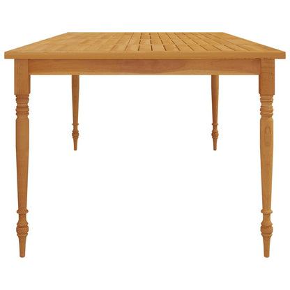 Batavia Table 200x100x75 cm Solid Wood Teak