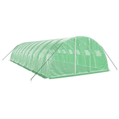 Greenhouse with Steel Frame Green 40 m² 10x4x2 m