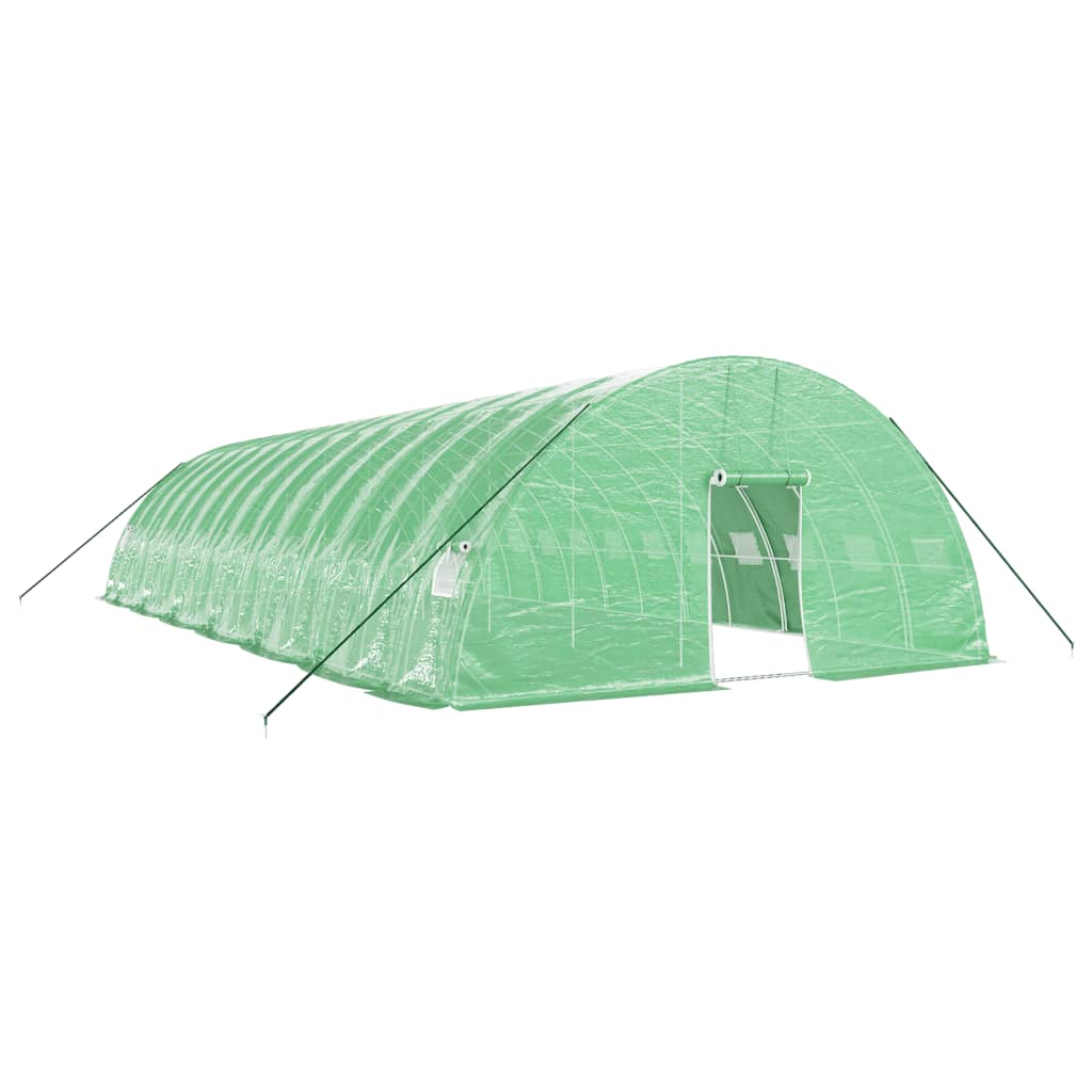 Greenhouse with Steel Frame Green 84 m² 14x6x2.85 m