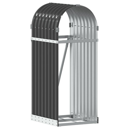 Log Holder Anthracite 40x45x100 cm Galvanised Steel