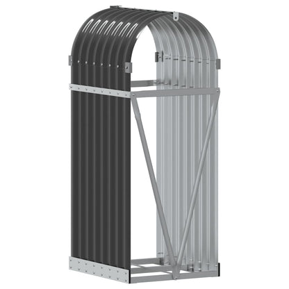 Log Holder Anthracite 40x45x100 cm Galvanised Steel