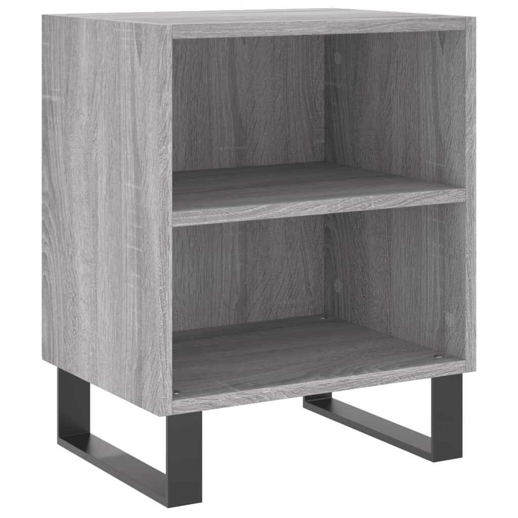 Bedside Cabinets 2 pcs Grey Sonoma 40x30x50 cm Engineered Wood