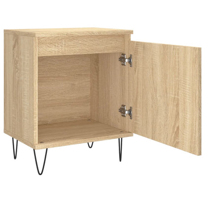 Bedside Cabinets 2 pcs Sonoma Oak 40x30x50 cm Engineered Wood