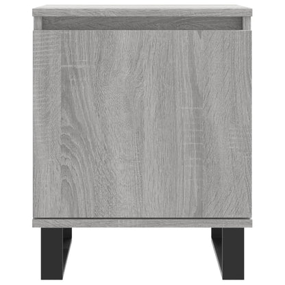 Bedside Cabinets 2 pcs Grey Sonoma 40x30x50 cm Engineered Wood