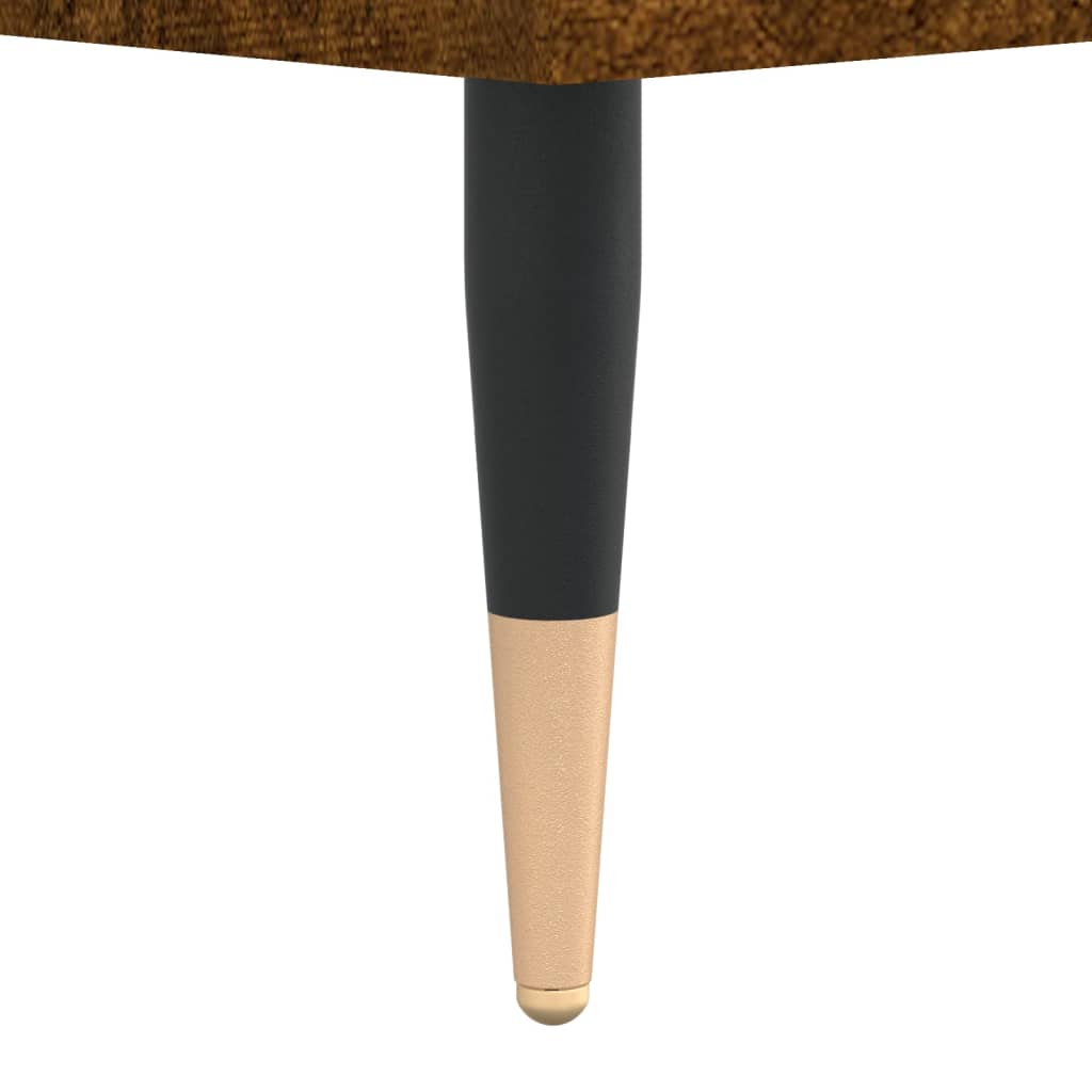 Bedside Cabinet Smoked Oak 40x35x69 cm Engineered Wood