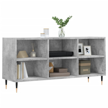 TV Cabinet Concrete Grey 103.5x30x50 cm Engineered Wood