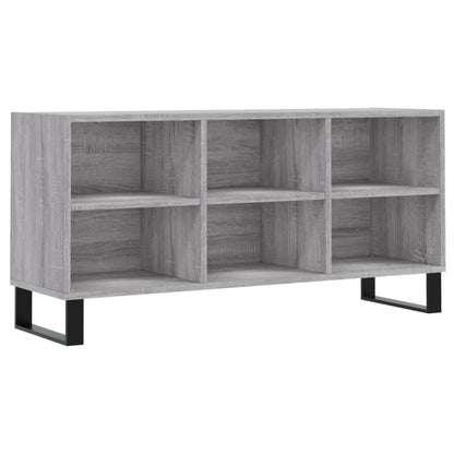 TV Cabinet Grey Sonoma 103.5x30x50 cm Engineered Wood