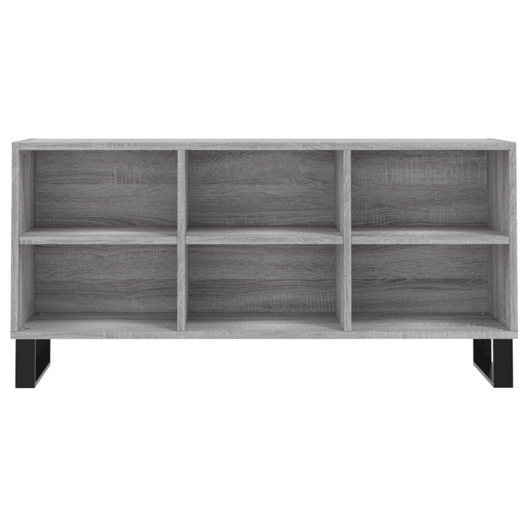 TV Cabinet Grey Sonoma 103.5x30x50 cm Engineered Wood