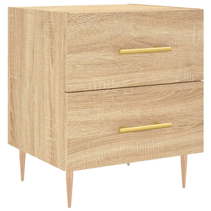 Bedside Cabinet Sonoma Oak 40x35x47.5 cm Engineered Wood