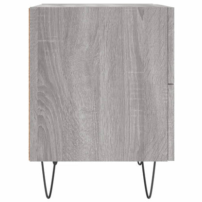 Bedside Cabinets 2 pcs Grey Sonoma 40x35x47.5 cm Engineered Wood