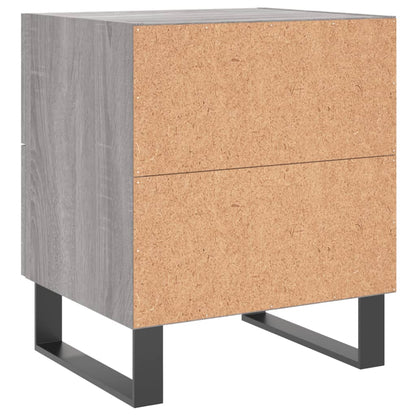 Bedside Cabinets 2 pcs Grey Sonoma 40x35x47.5 cm Engineered Wood