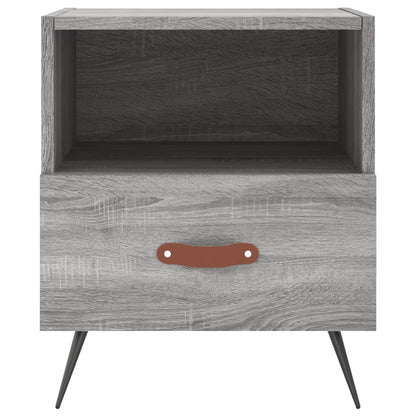 Bedside Cabinets 2 pcs Grey Sonoma 40x35x47.5 cm Engineered Wood