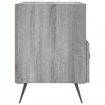 Bedside Cabinets 2 pcs Grey Sonoma 40x35x47.5 cm Engineered Wood