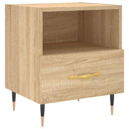 Bedside Cabinets 2 pcs Sonoma Oak 40x35x47.5 cm Engineered Wood