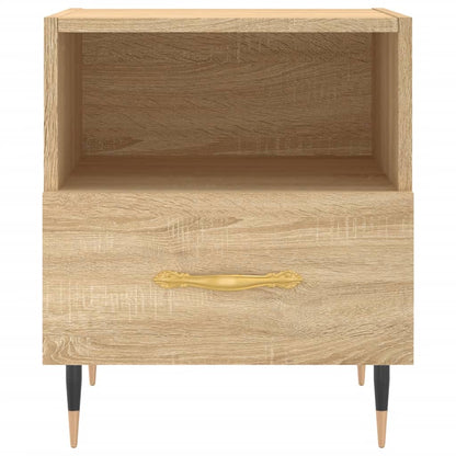 Bedside Cabinets 2 pcs Sonoma Oak 40x35x47.5 cm Engineered Wood