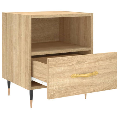 Bedside Cabinets 2 pcs Sonoma Oak 40x35x47.5 cm Engineered Wood