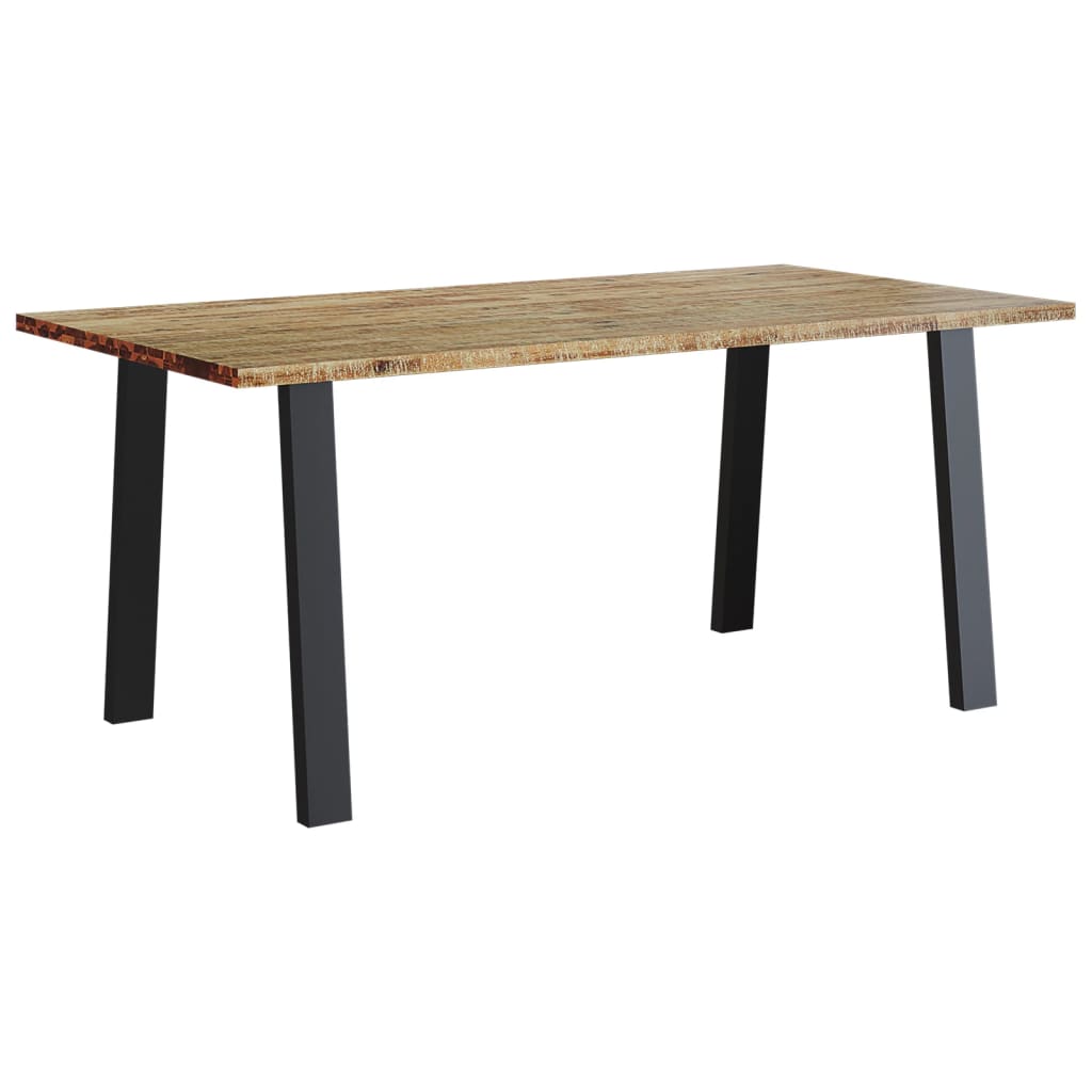 Dining Table 150x90x75 cm Solid Wood Acacia