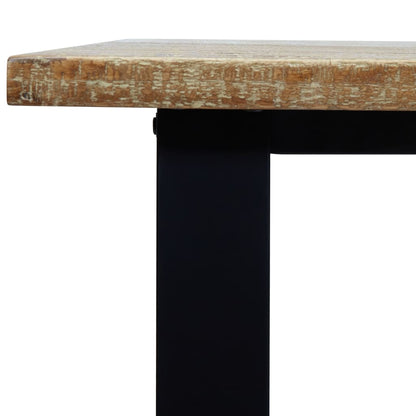 Dining Table 150x90x75 cm Solid Wood Acacia