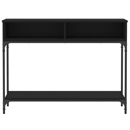 Console Table Black 100x30.5x75 cm Engineered Wood