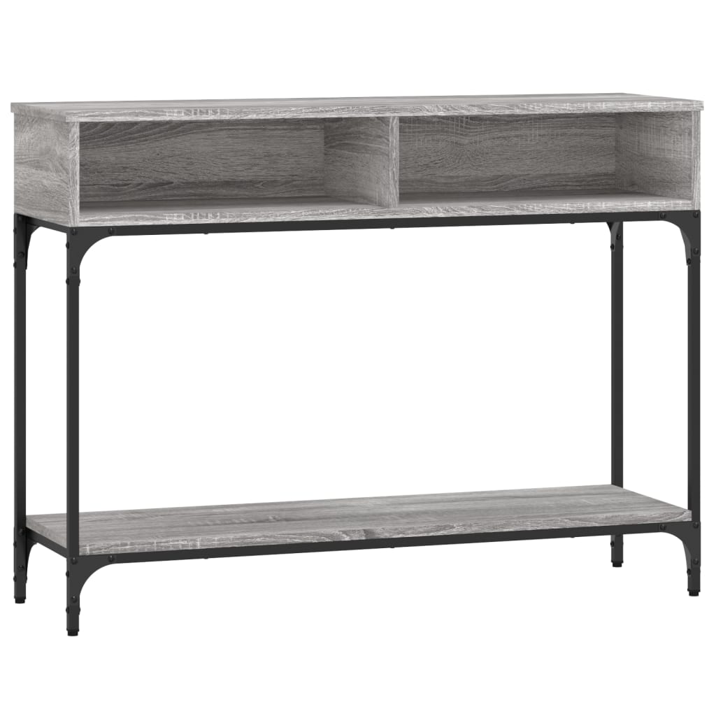 Console Table Grey Sonoma 100x30.5x75 cm Engineered Wood