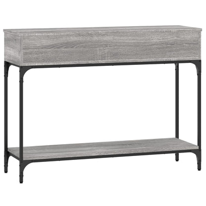 Console Table Grey Sonoma 100x30.5x75 cm Engineered Wood