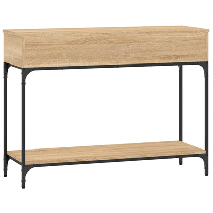 Console Table Sonoma Oak 100x34.5x75 cm Engineered Wood