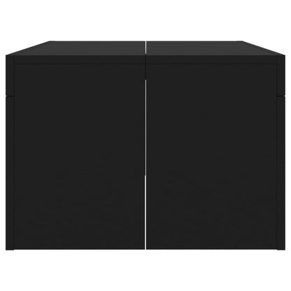Coffee Table Black 102x50x36 cm Engineered Wood