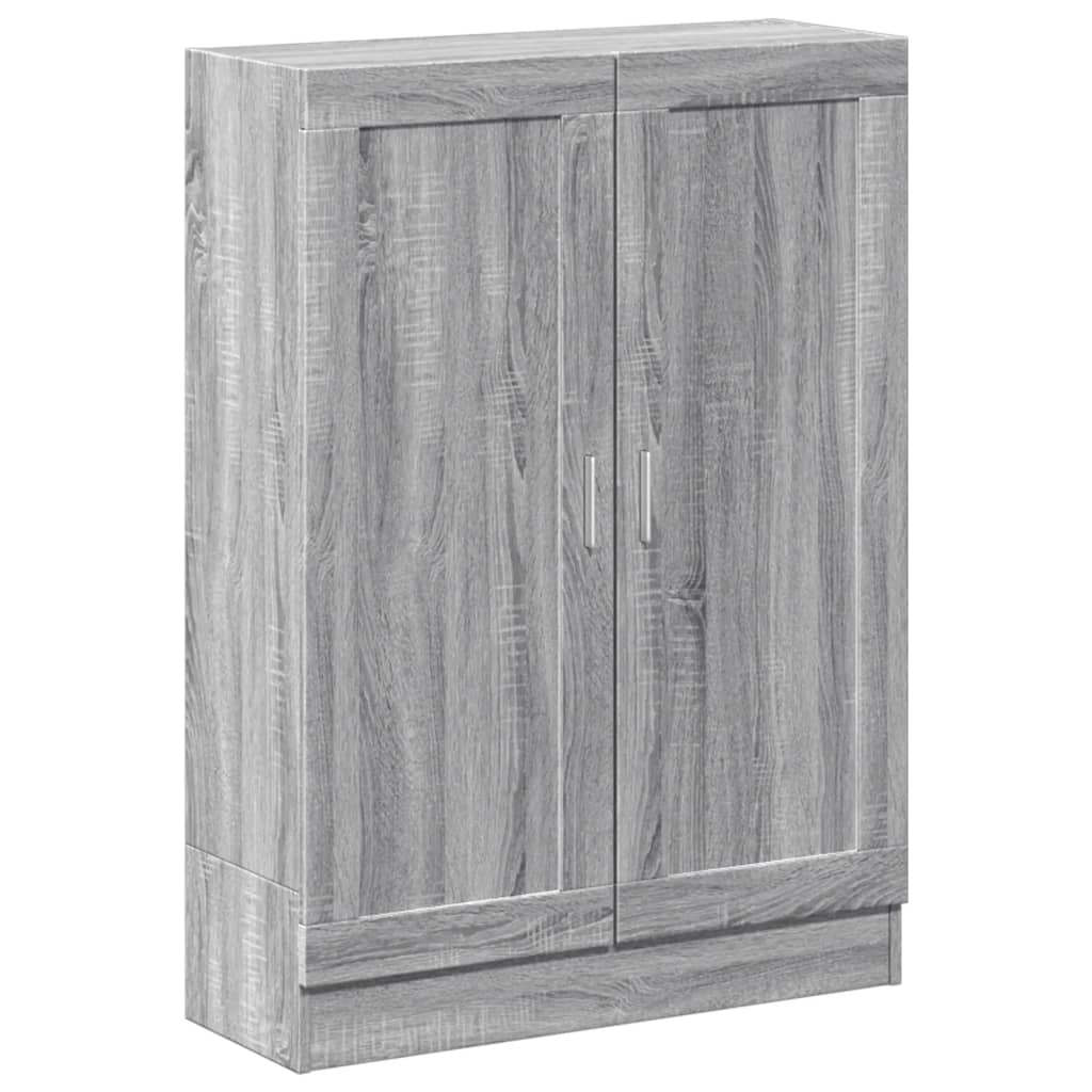 Book Cabinet Grey Sonoma 82.5x30.5x115 cm Engineered Wood