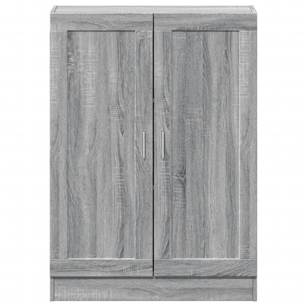 Book Cabinet Grey Sonoma 82.5x30.5x115 cm Engineered Wood