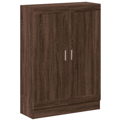 Book Cabinet Brown Oak 82.5x30.5x115 cm Engineered Wood