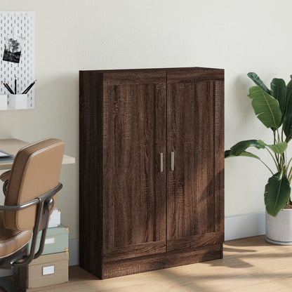 Book Cabinet Brown Oak 82.5x30.5x115 cm Engineered Wood