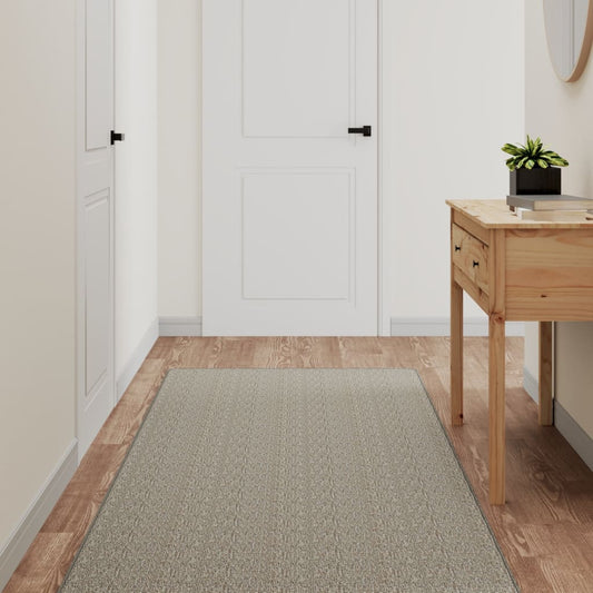 Carpet Runner Sisal Look Taupe 80x300 cm