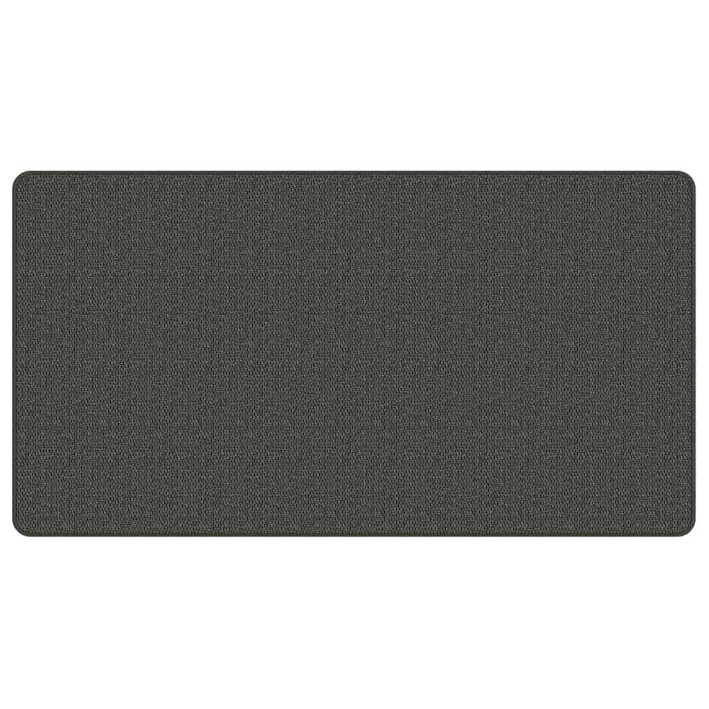 Carpet Runner Sisal Look Anthracite 80x150 cm