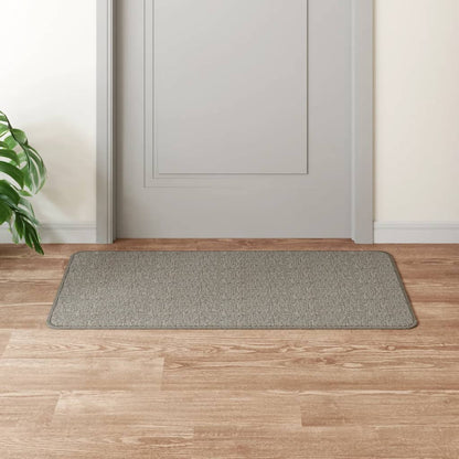 Carpet Runner Sisal Look Silver 50x100 cm