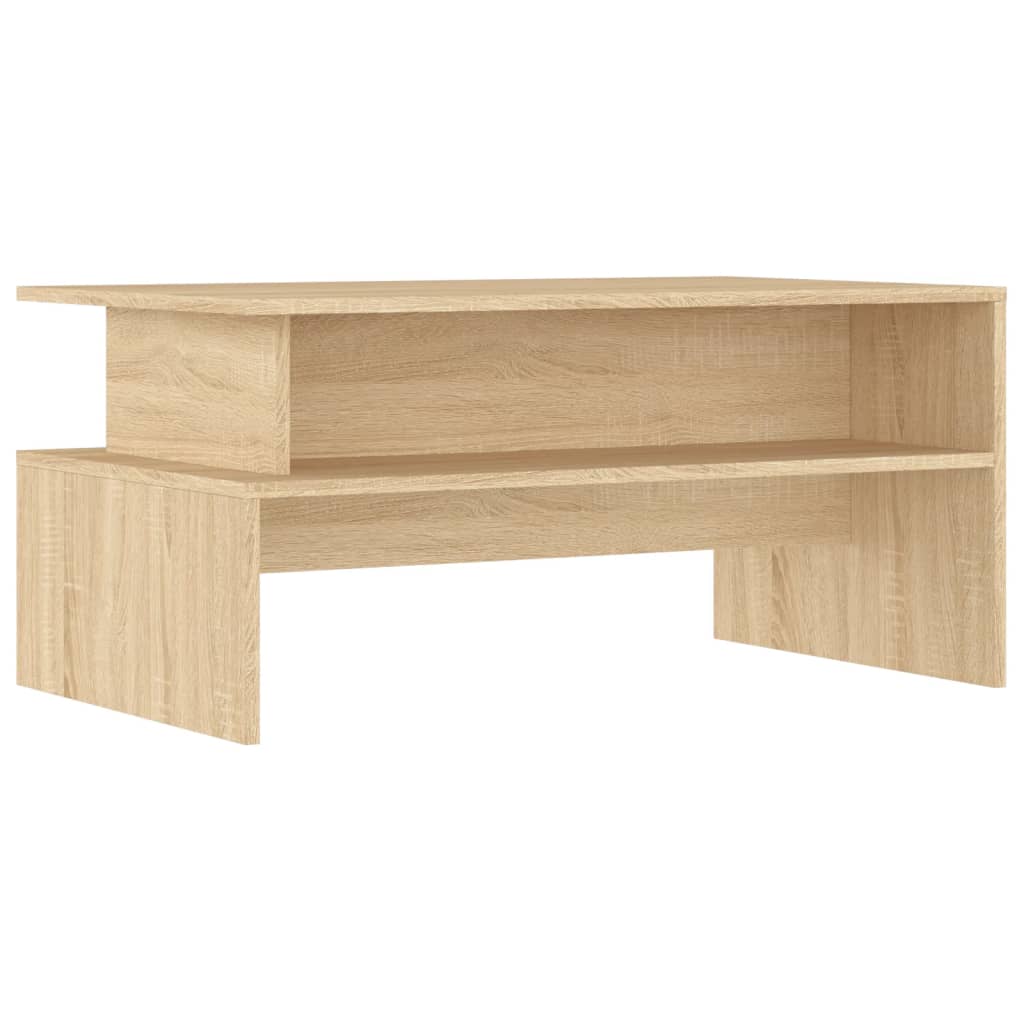 Coffee Table Sonoma Oak 90x55x42.5 cm Engineered Wood