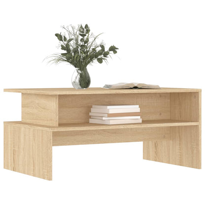 Coffee Table Sonoma Oak 90x55x42.5 cm Engineered Wood