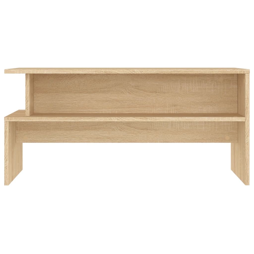 Coffee Table Sonoma Oak 90x55x42.5 cm Engineered Wood