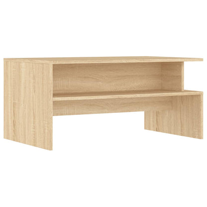 Coffee Table Sonoma Oak 90x55x42.5 cm Engineered Wood