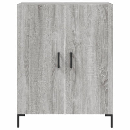 Highboard Grey Sonoma 69.5x34x180 cm Engineered Wood