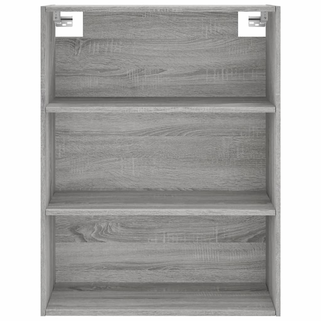 Highboard Grey Sonoma 69.5x32.5x180 cm Engineered Wood