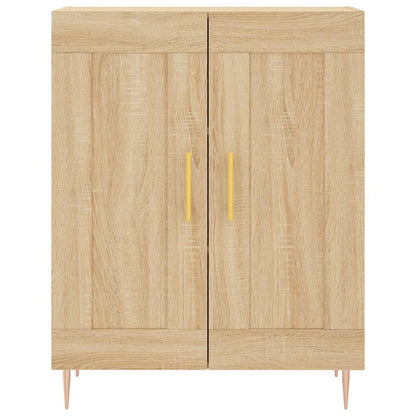 Highboard Sonoma Oak 69.5x34x180 cm Engineered Wood