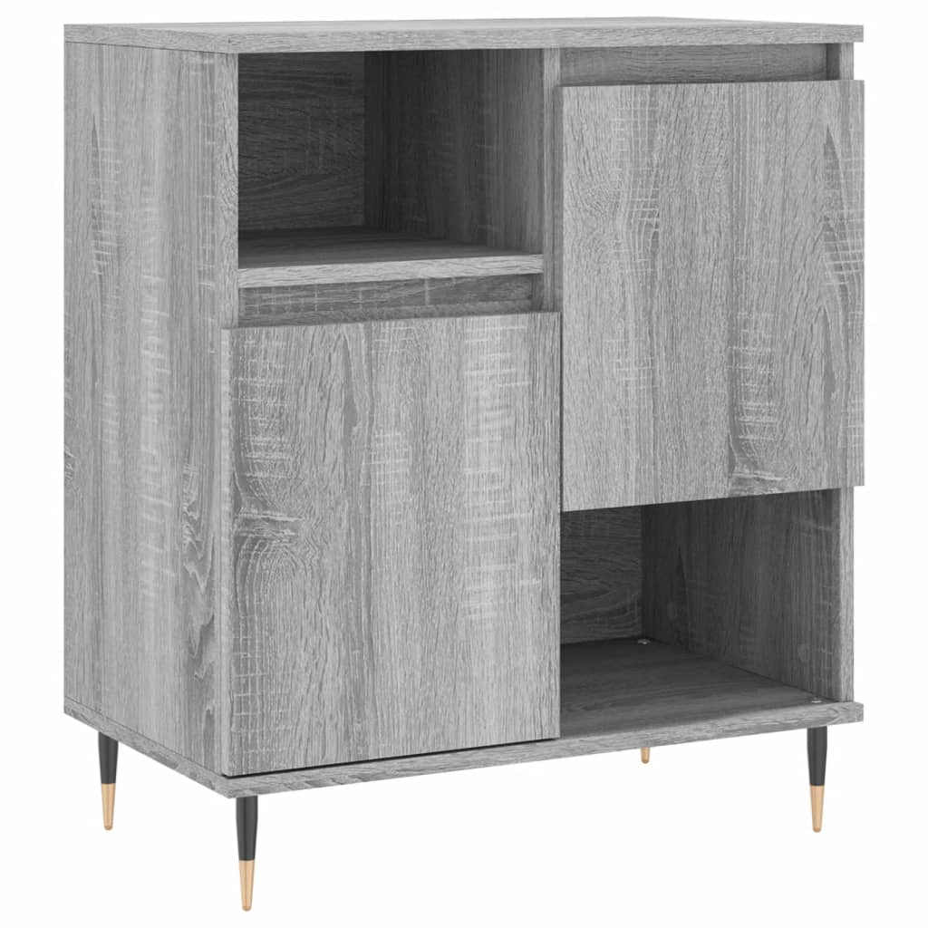 Sideboards 2 pcs Grey Sonoma Engineered Wood