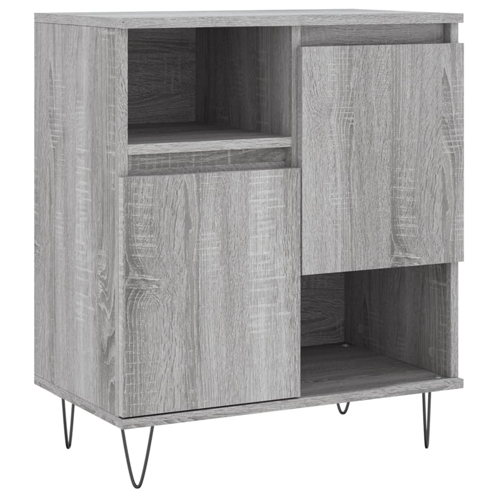 Sideboards 2 pcs Grey Sonoma Engineered Wood