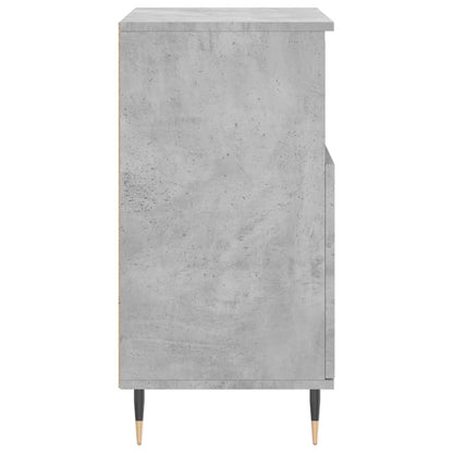 Sideboards 3 pcs Concrete Grey Engineered Wood