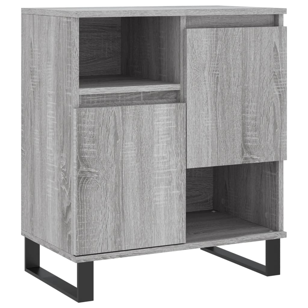 Sideboards 3 pcs Grey Sonoma Engineered Wood