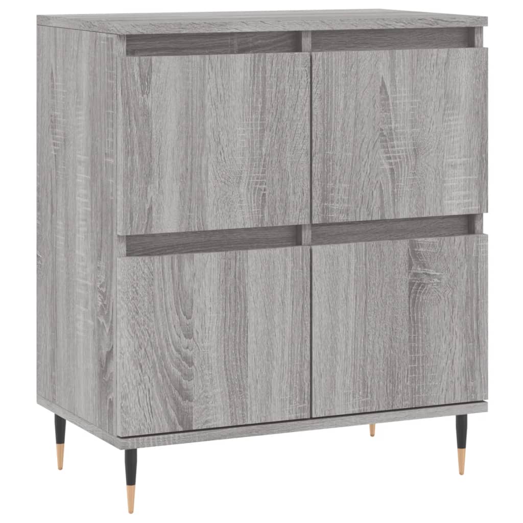 Sideboards 2 pcs Grey Sonoma Engineered Wood