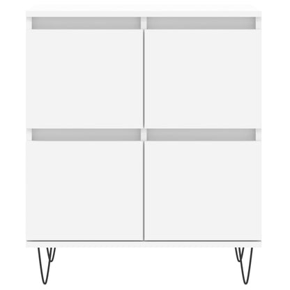 Sideboards 3 pcs White Engineered Wood